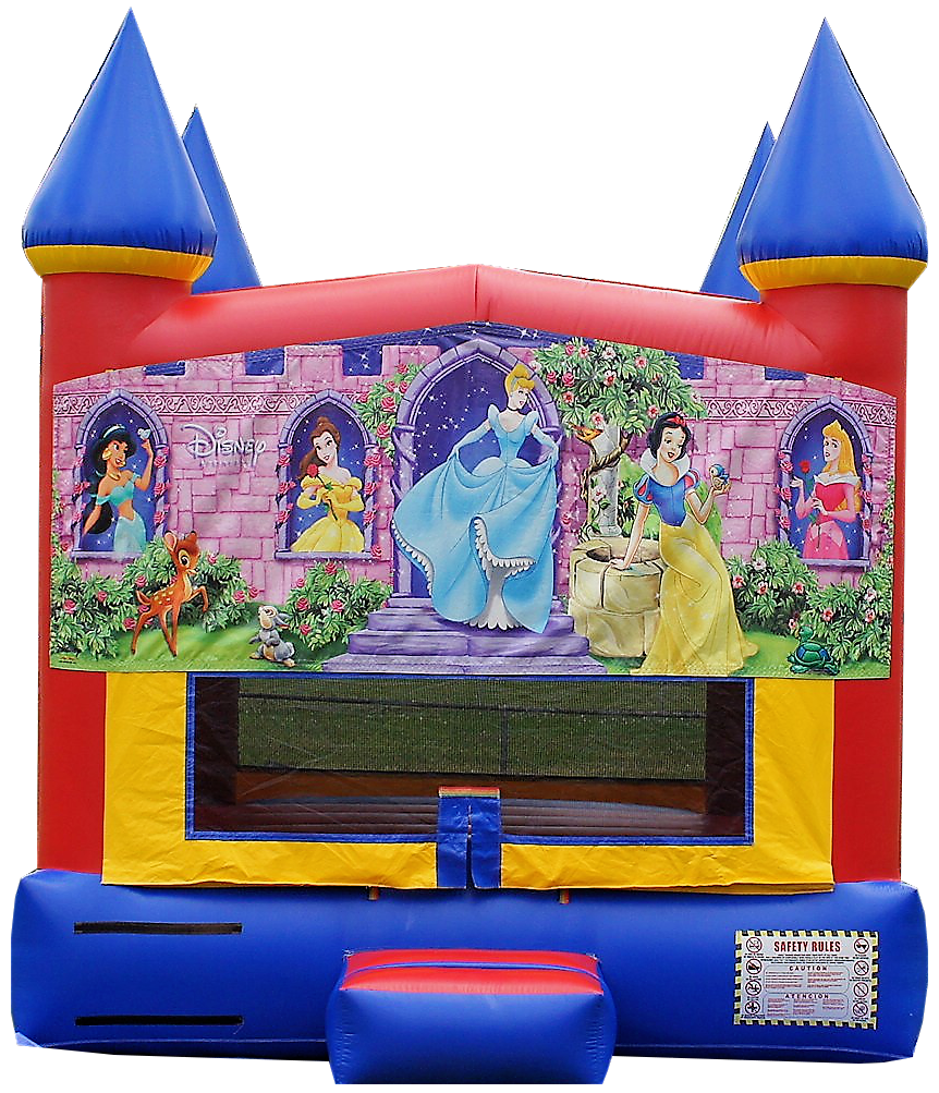 Disney Princess Bouncy House rental Nashville TN Jumping Hearts Party Rentals